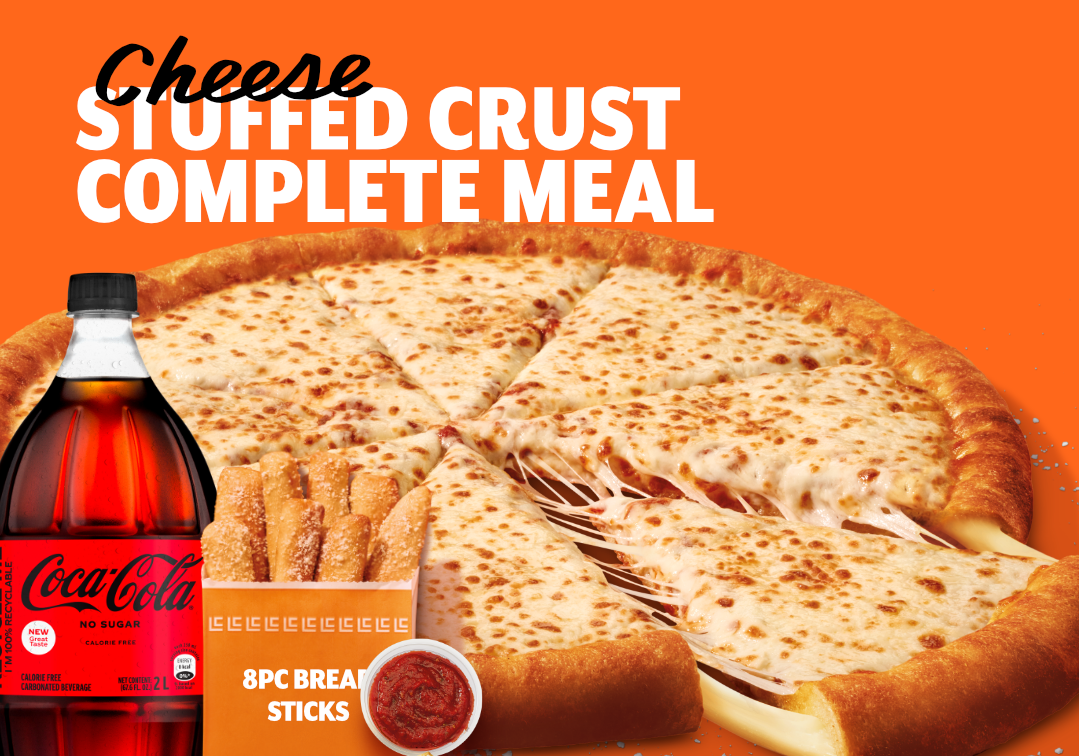 Stuffed Crust Cheese Complete Meal