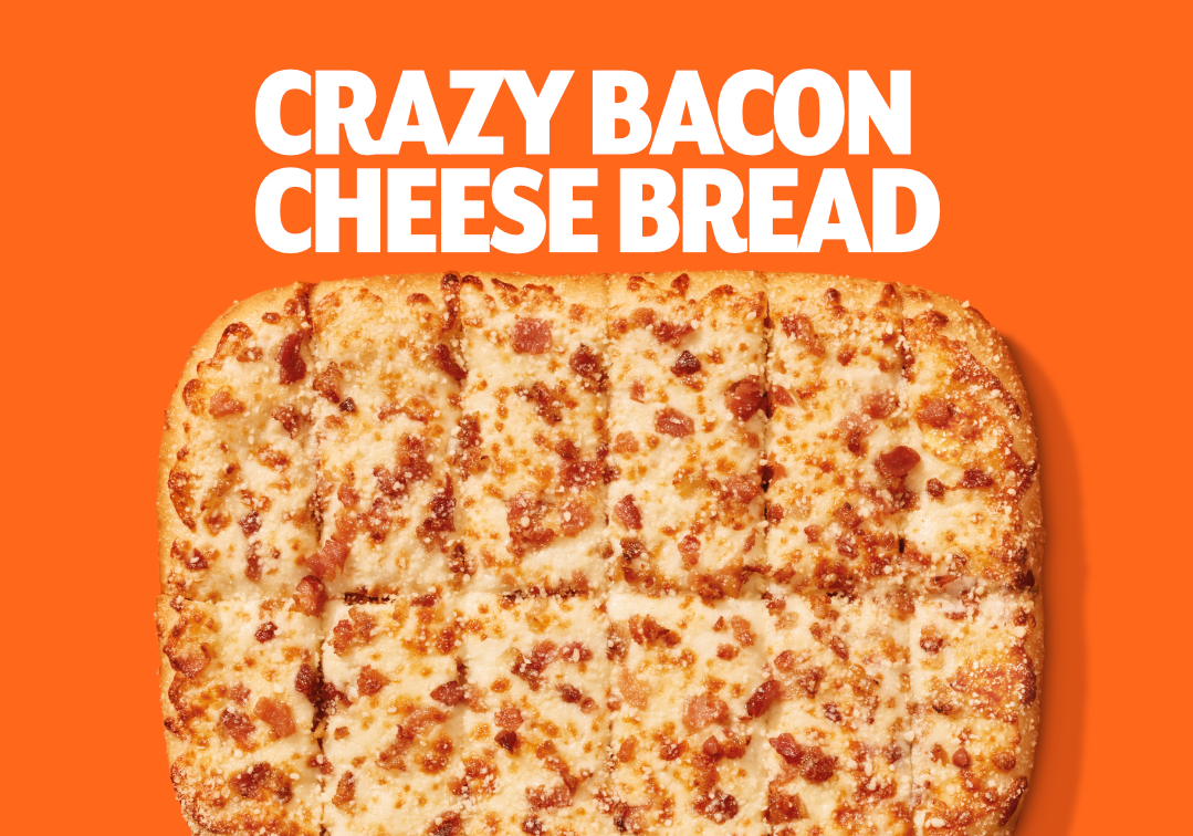 Crazy Bacon Cheese Bread