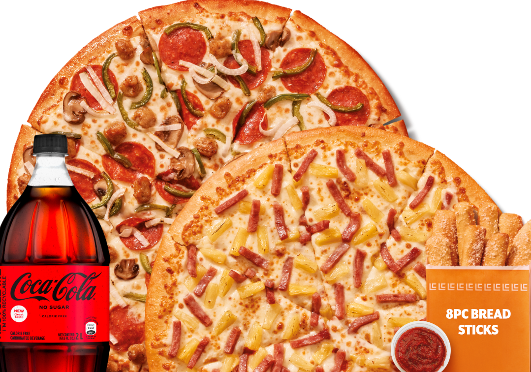 Party Meal - Hawaiian & Supreme