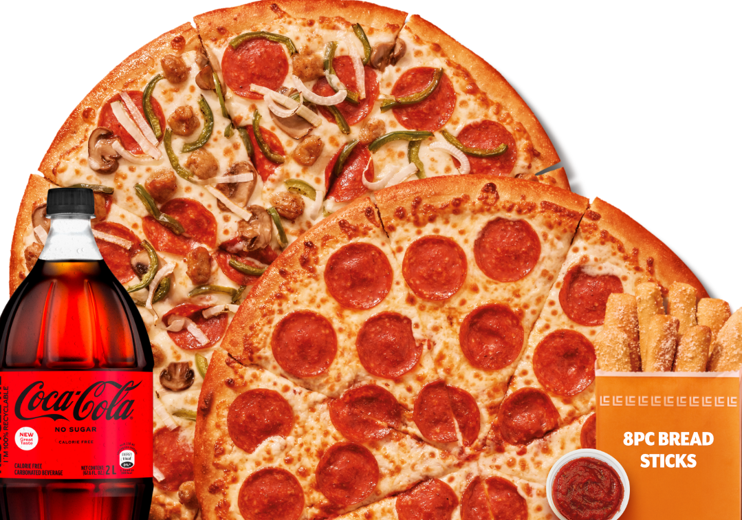 Party Meal - Supreme & Pepperoni