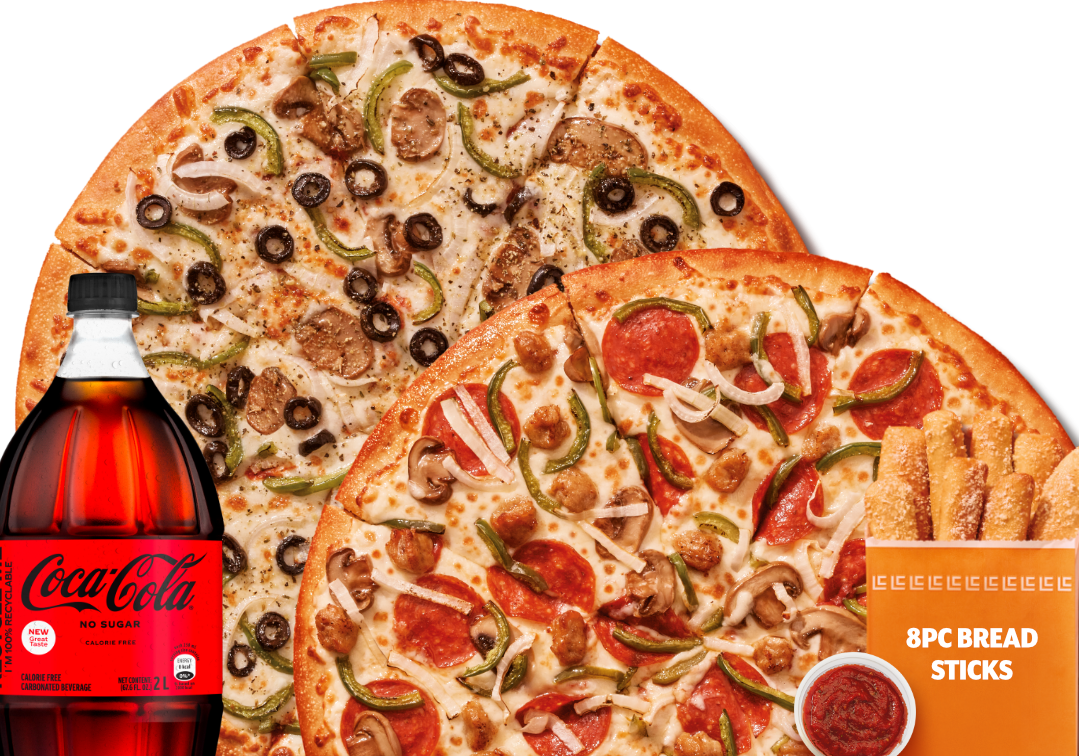 Party Meal - Veggie & Supreme