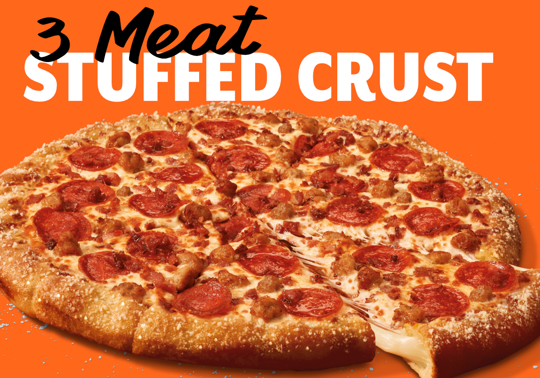 3 Meat Treat - Stuffed Crust