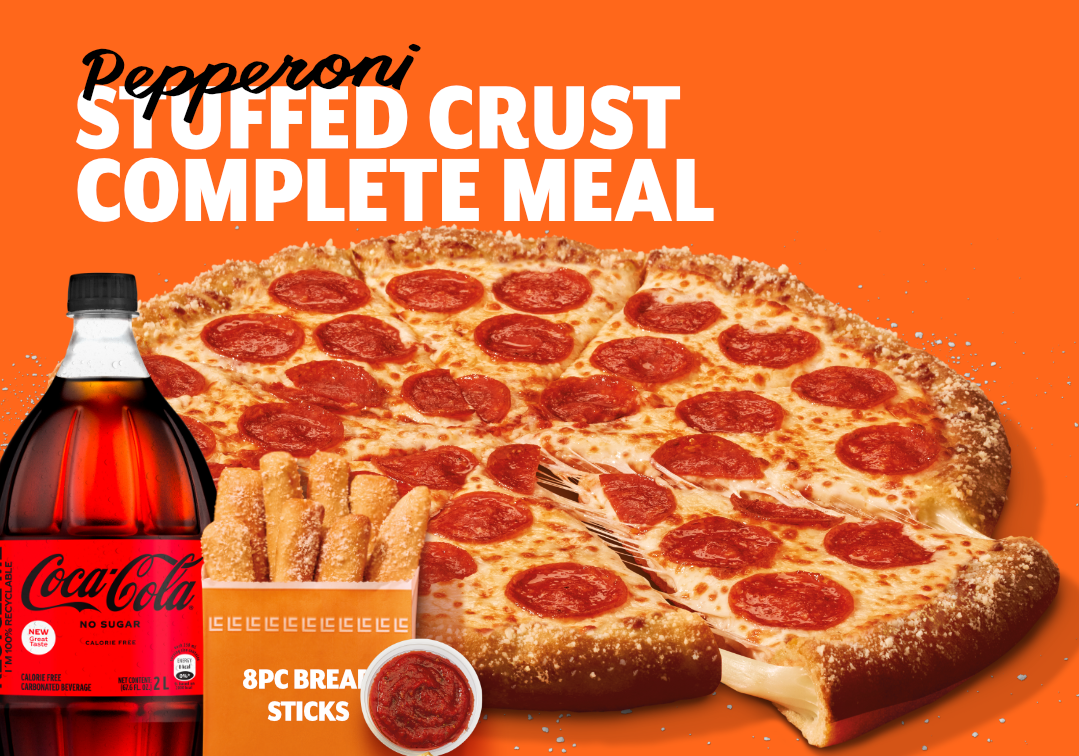 Stuffed Crust Pepperoni Complete Meal