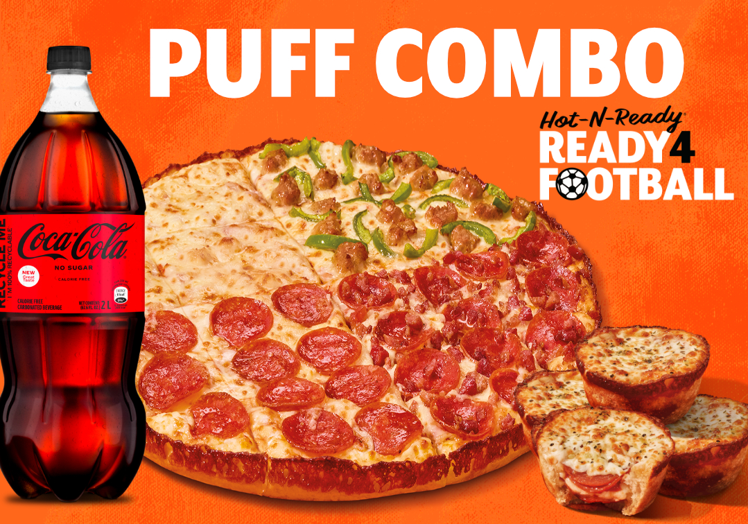 Hot-N-Ready Ready 4 Football Puff Combo