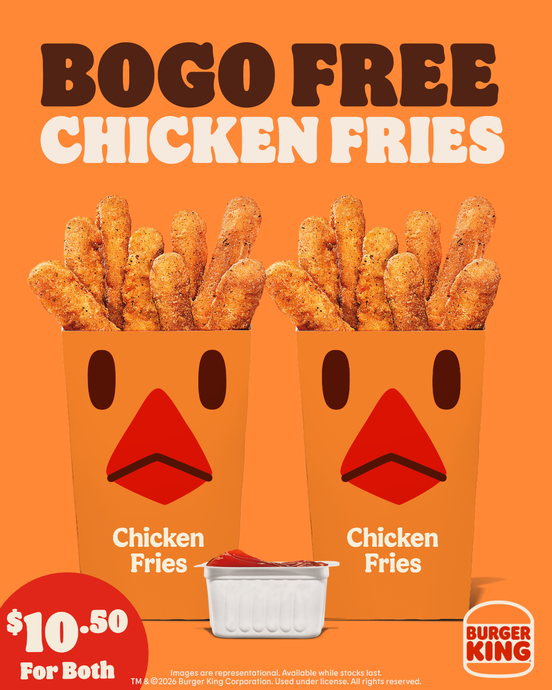 BOGO FREE Chicken Fries